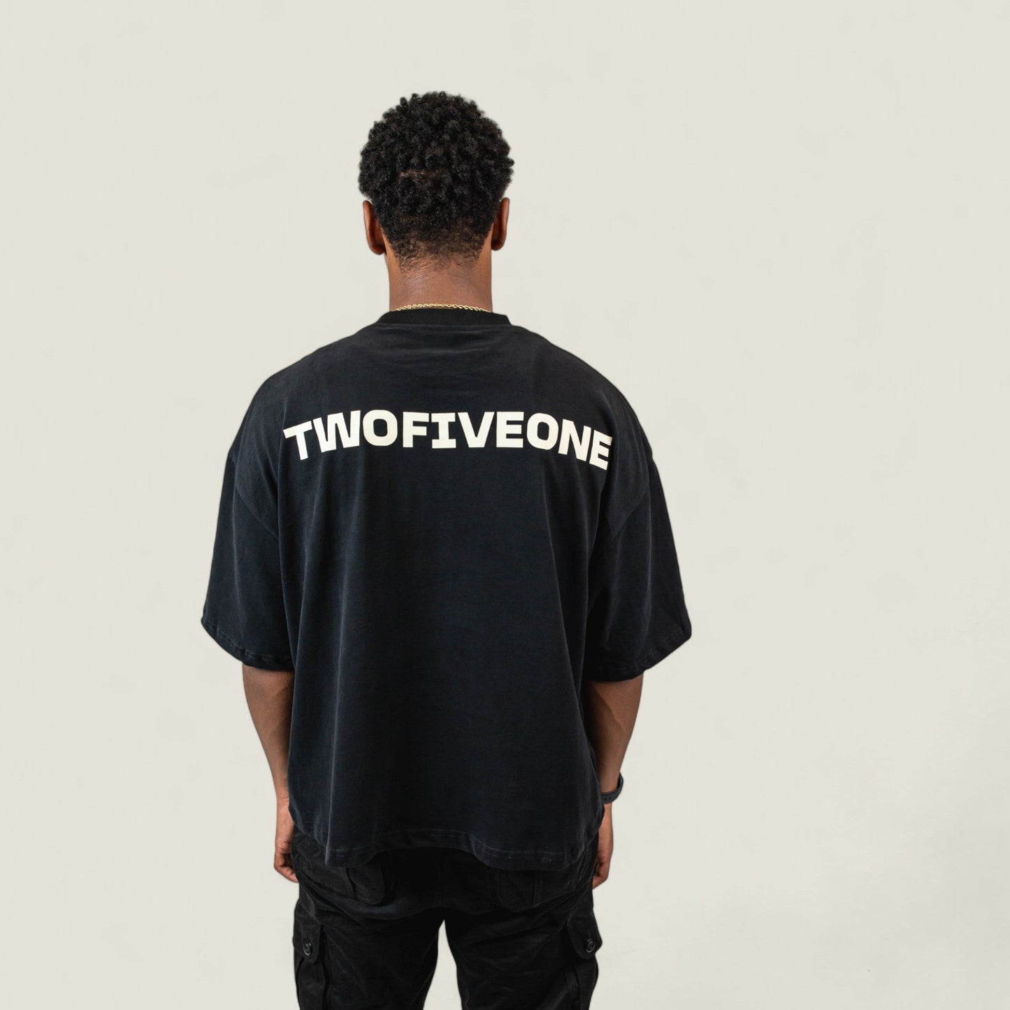 Exclusive Twofiveone Logo Tee (beige) - LIMITED