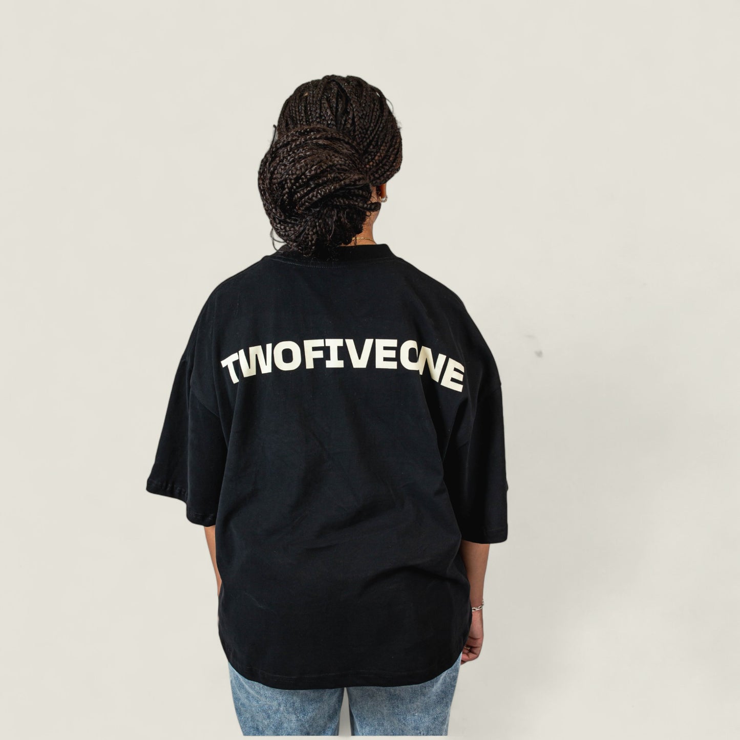 Exclusive Twofiveone Logo Tee (beige) - LIMITED